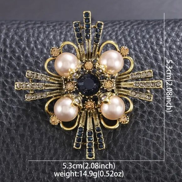 🌺 🌺 🌺Elegant Vintage Style Classic Women's Brooch - Picture 5 of 5
